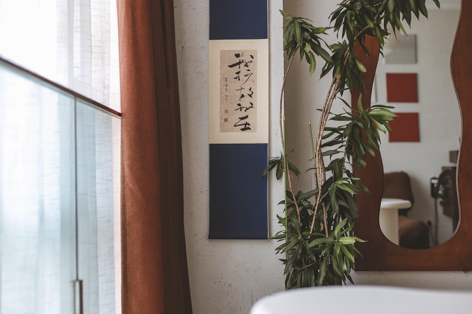 3209室投影观影区,可俯瞰玄武湖与紫金山全景